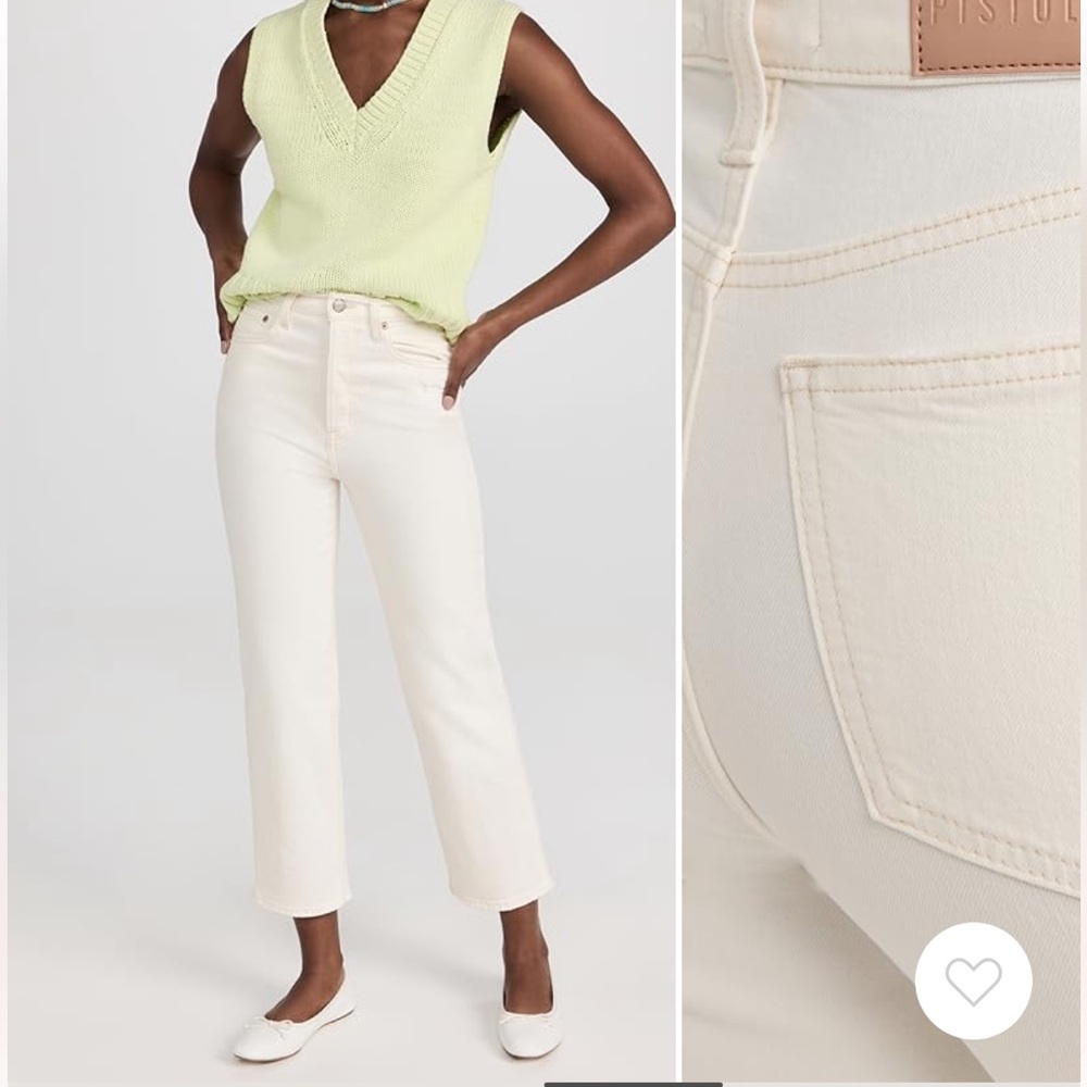 Pistola Cassie Crop Jeans